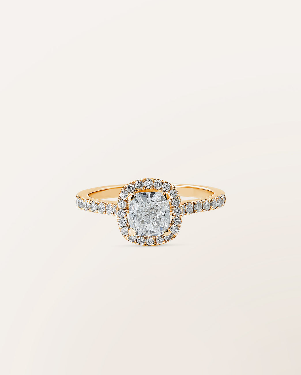 Bague Étincelle coussin 0,70 ct