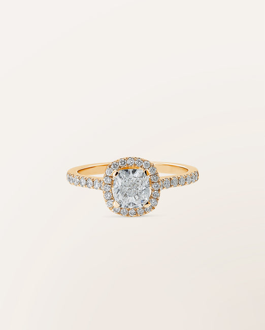 Bague Étincelle coussin 0,70 ct