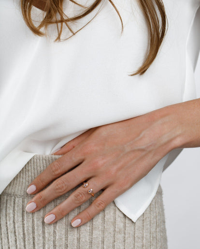 Bague Duo Ocean Beauty petit modèle - Barth Monte-Carlo