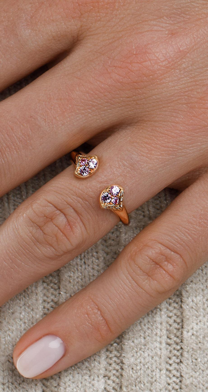 Bague Duo Ocean Beauty petit modèle - Barth Monte-Carlo