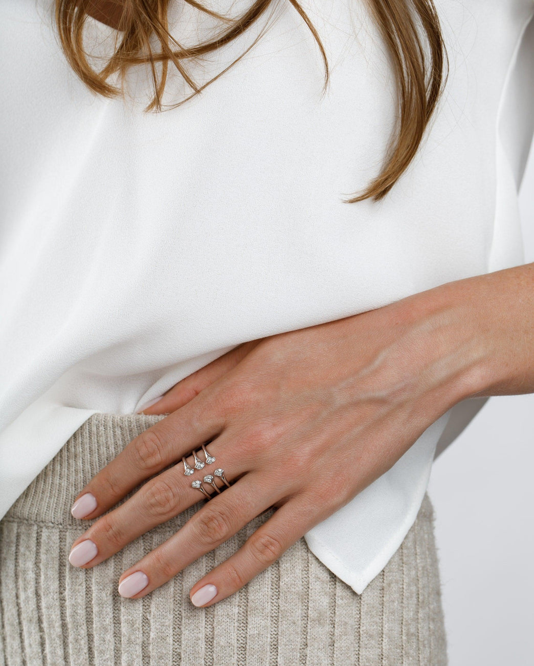 Bague trois anneaux Ocean Beauty petit modèle - Barth Monte-Carlo