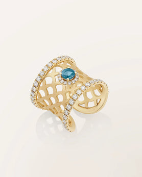 Bague Ecailles grand modele