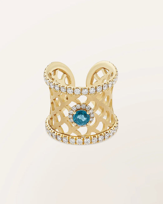 Bague Ecailles grand modele