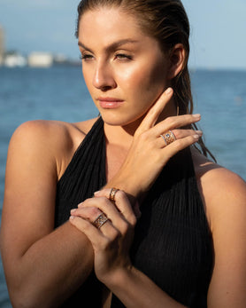 Bague Ecailles grand modele