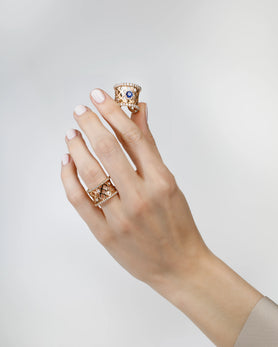 Bague Ecailles moyen modèle