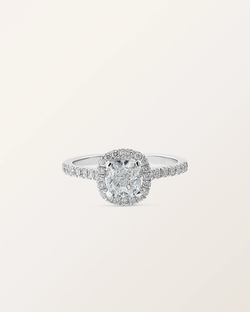 Bague Étincelle coussin 0,70 ct