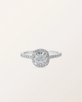 Bague Étincelle coussin 0,70 ct