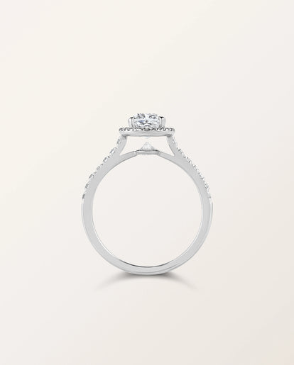 Bague Étincelle coussin 0,70 ct