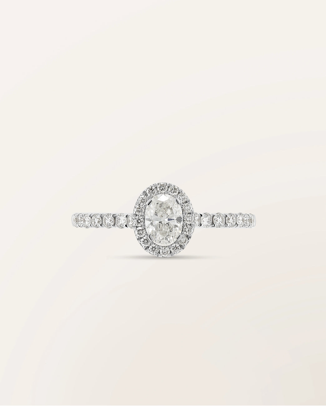 Bague Étincelle Ovale 0,30 ct