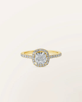 Bague Étincelle coussin 0,70 ct