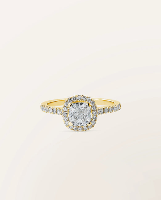 Bague Étincelle coussin 0,70 ct