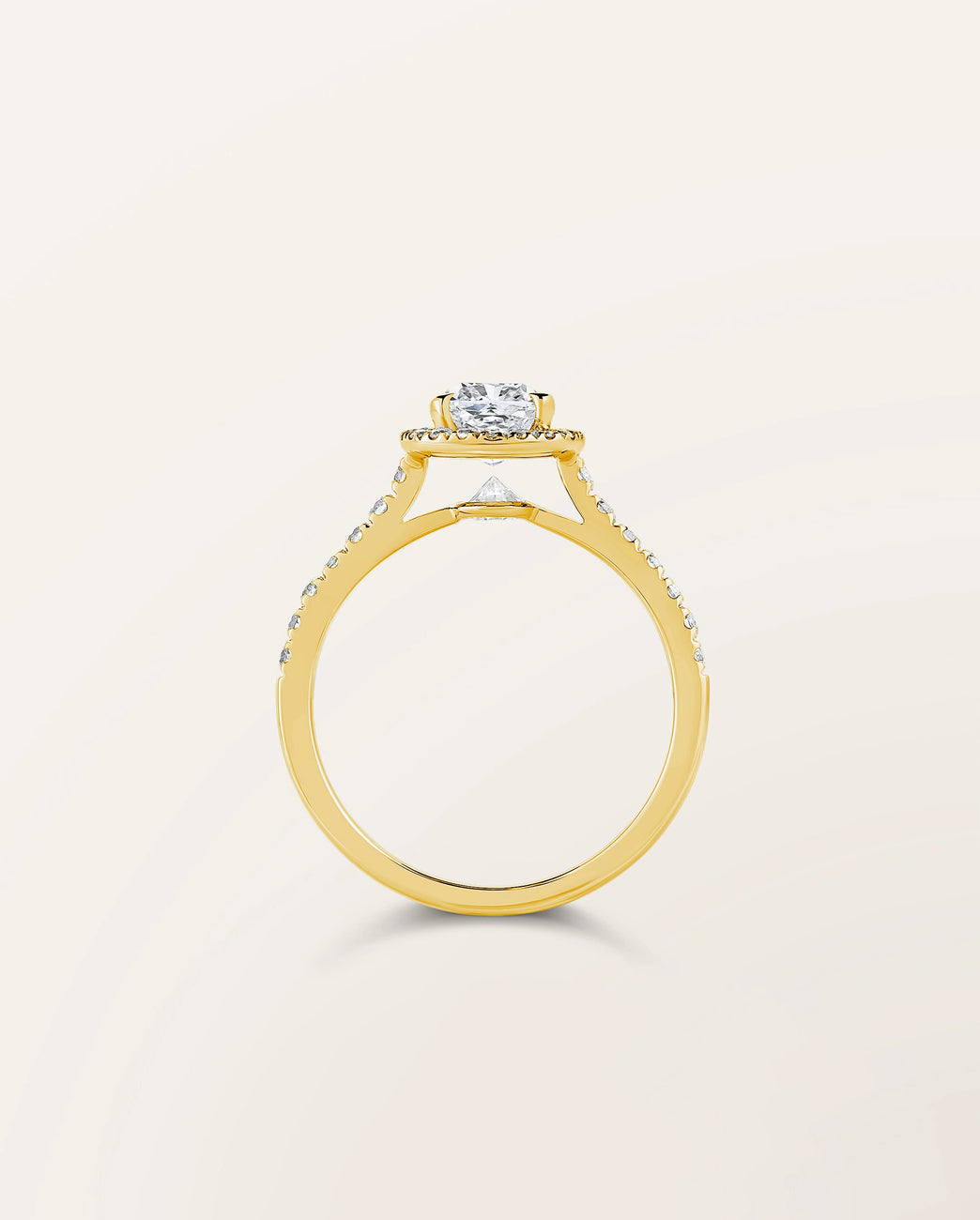 Bague Étincelle coussin 0,70 ct