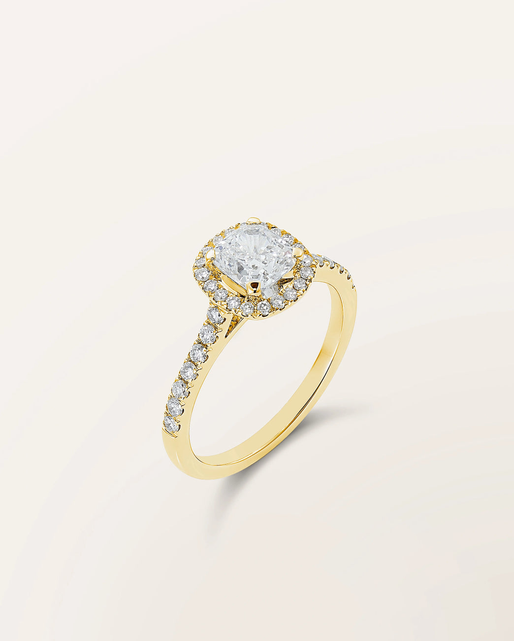 Bague Étincelle coussin 0,70 ct