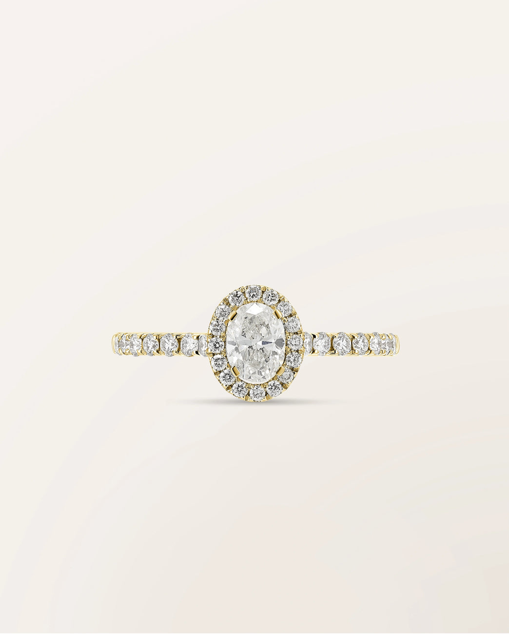 Bague Étincelle Ovale 0,30 ct