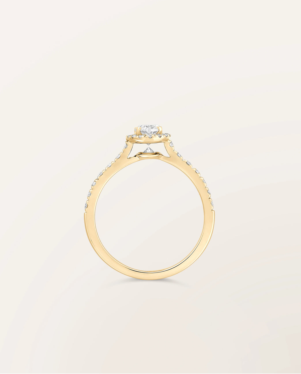 Bague Étincelle Ovale 0,30 ct