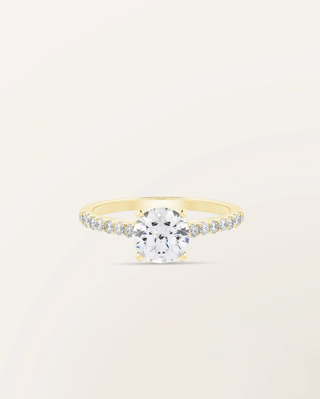 Bague The One 1,20 ct monture pavée