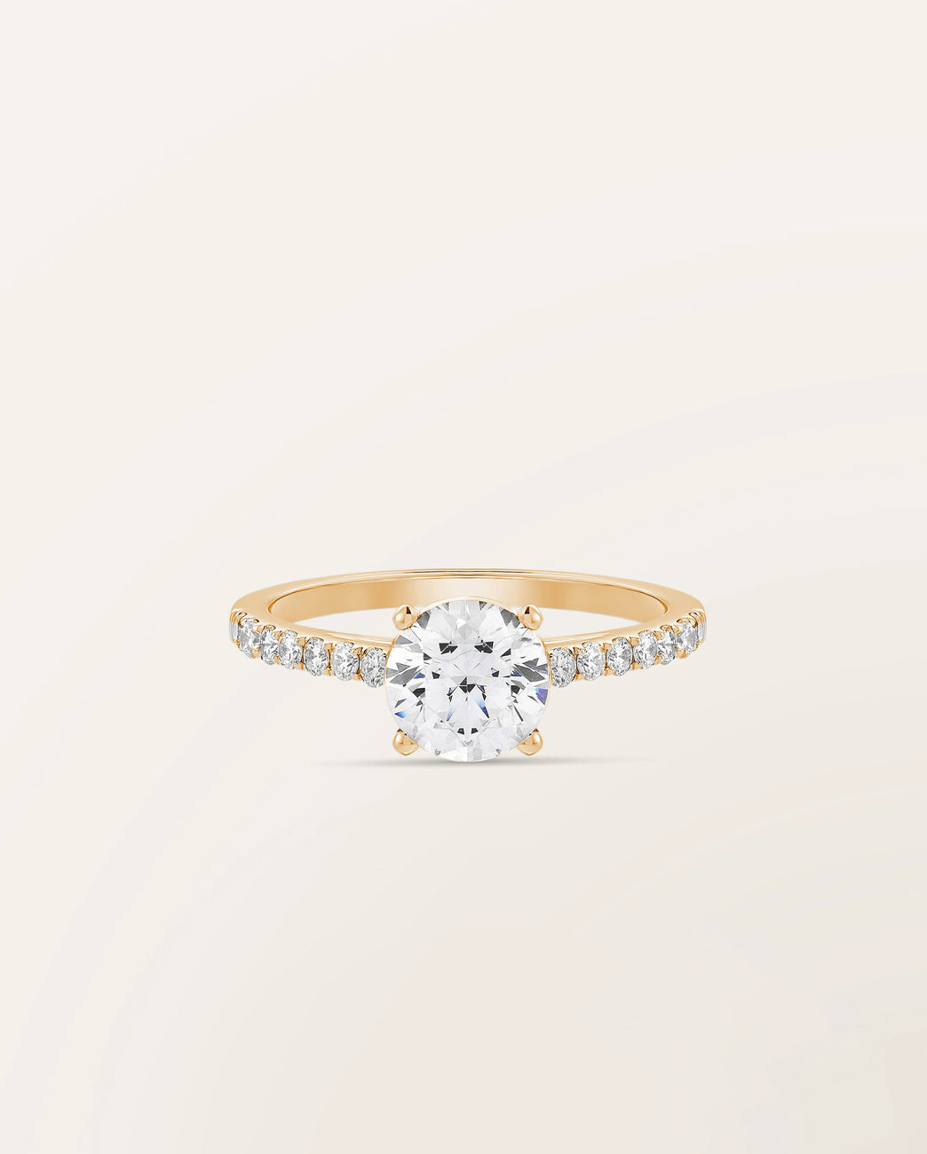 Bague The One 1,20 ct monture pavée