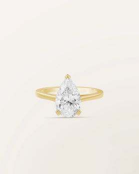 Bague The One diamant poire 2 carats