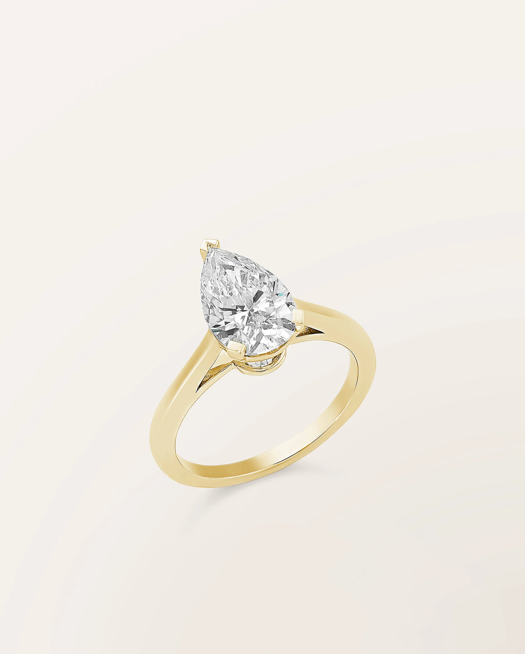 Bague The One diamant poire 2 carats