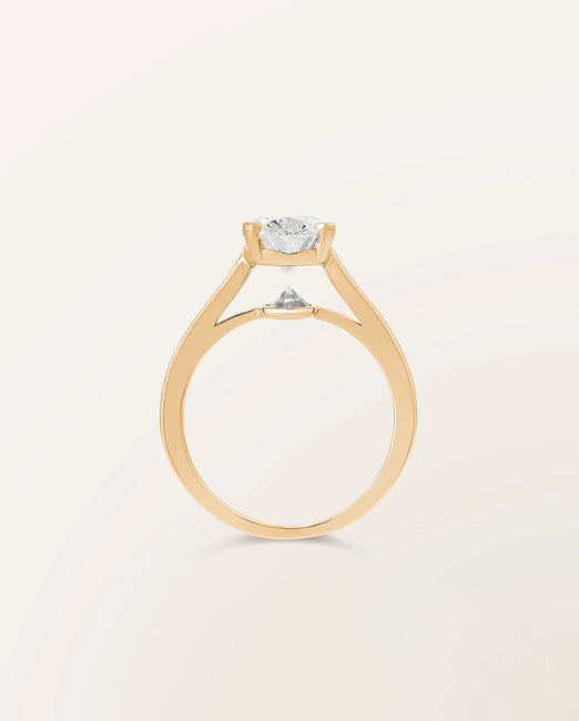 Bague The One diamant poire 2 carats