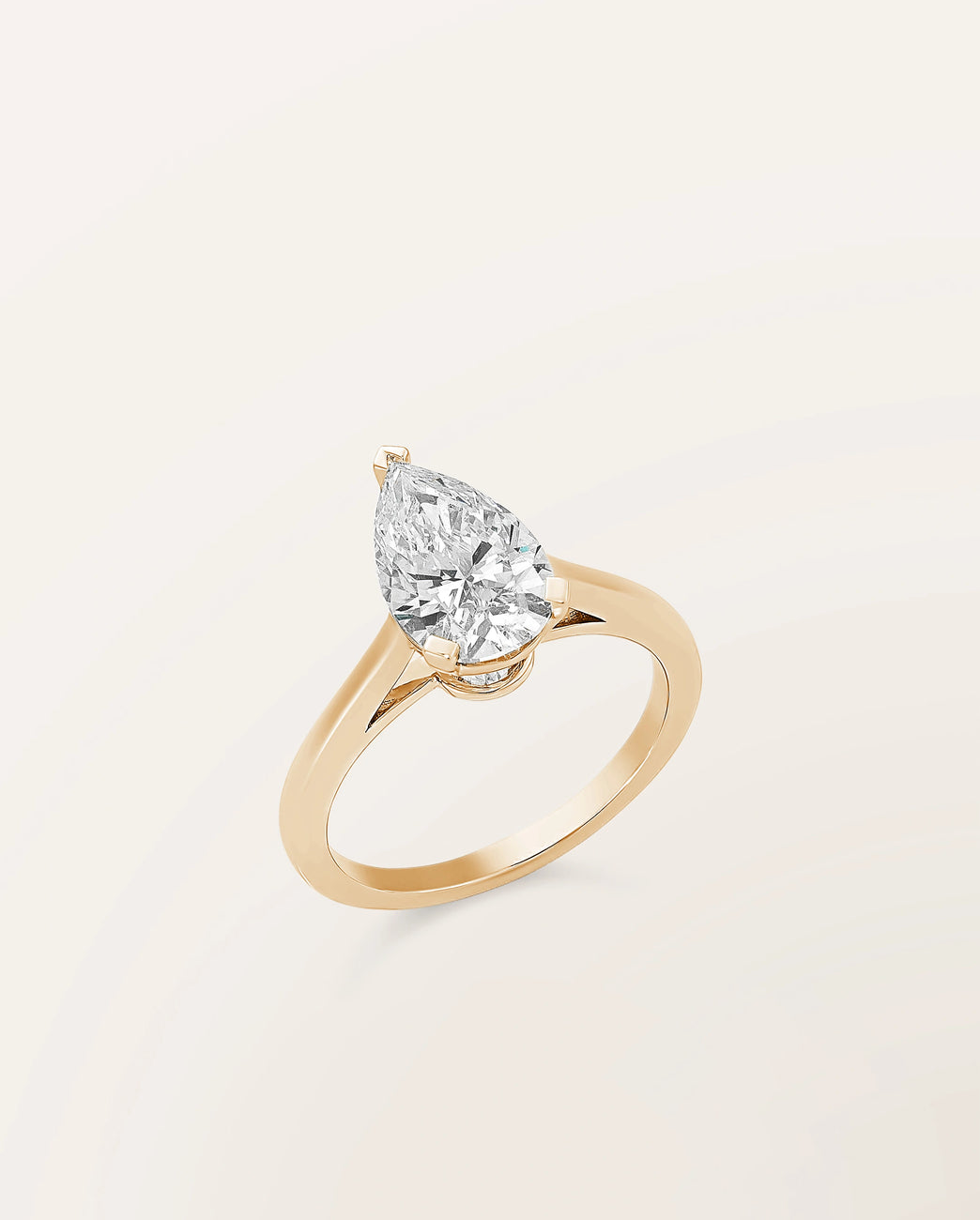 Bague The One diamant poire 2 carats