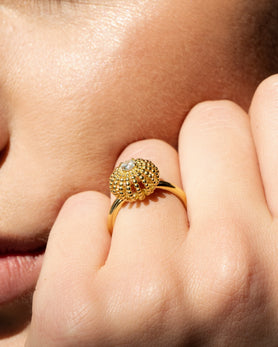 Bague Oursin petit modèle