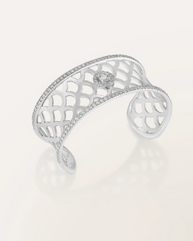 Bracelet Manchette Ecailles grand modèle