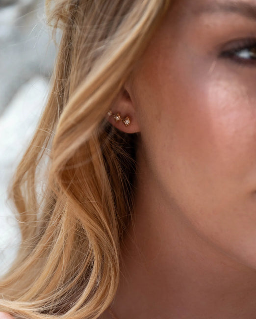 Motif mono oreille 3 écailles petit modèle Ocean Beauty