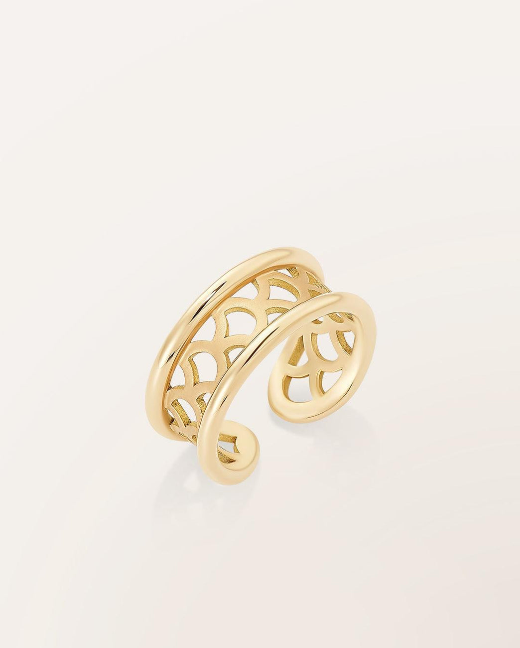 Bague Ecailles petit modèle - Barth Monte-Carlo