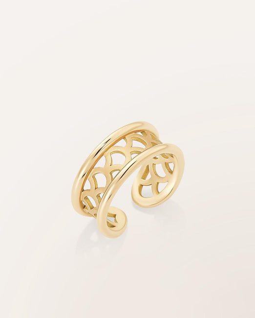 Bague Ecailles petit modèle - Barth Monte-Carlo