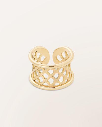 Bague Ecailles moyen modèle - Barth Monte-Carlo