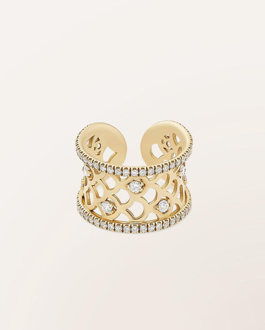 Bague Ecailles moyen modèle - Barth Monte-Carlo