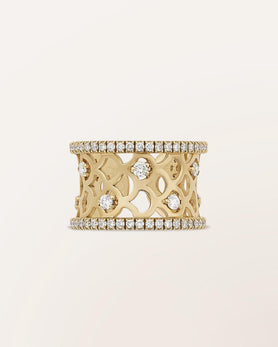 Bague Ecailles moyen modèle