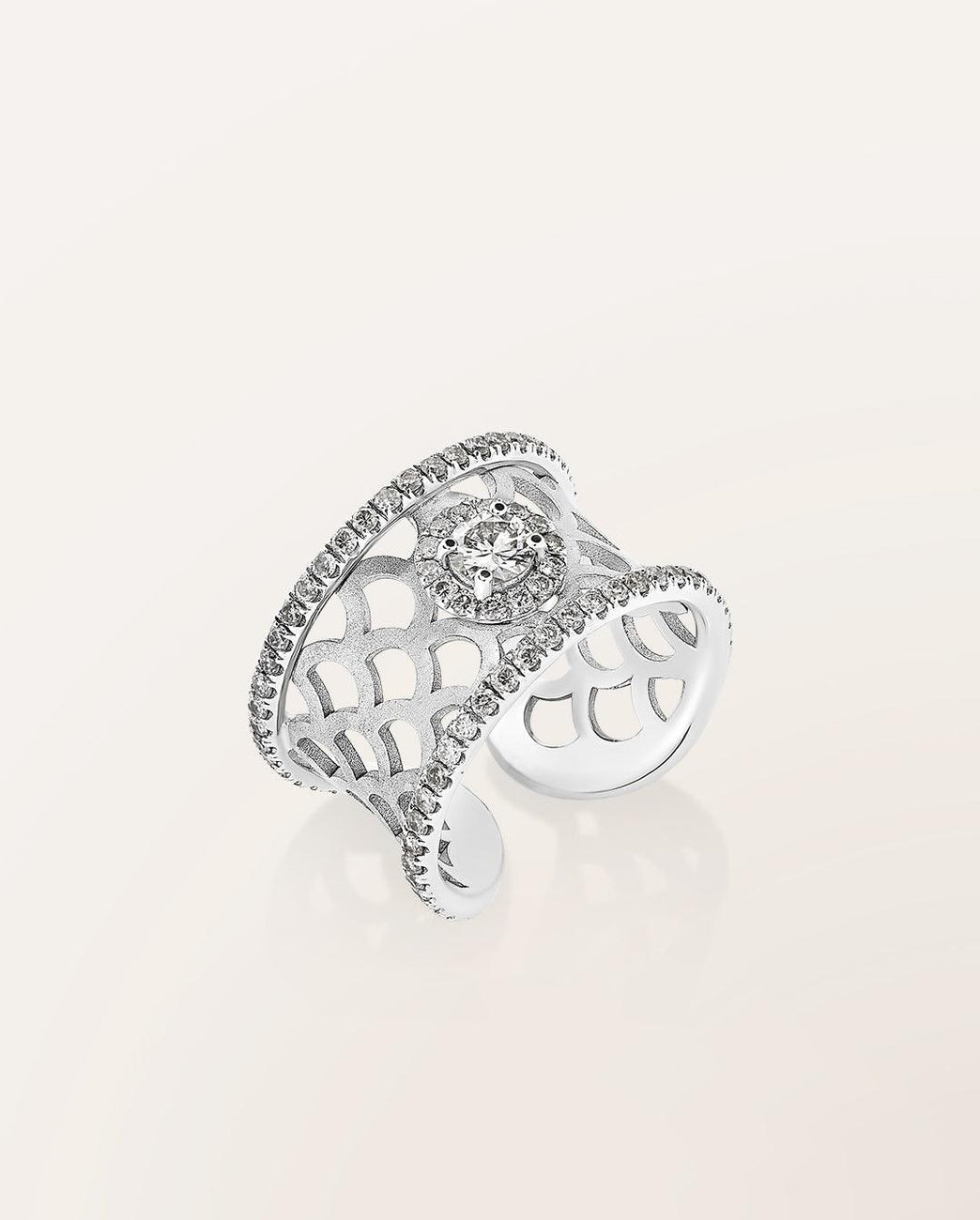 Bague Ecailles moyen modèle - Barth Monte-Carlo