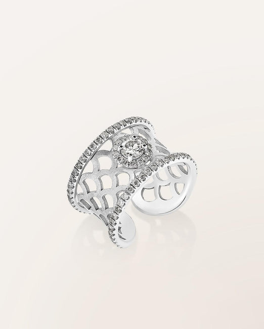 Bague Ecailles moyen modèle - Barth Monte-Carlo