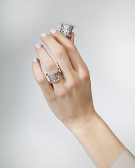 Bague Ecailles moyen modèle