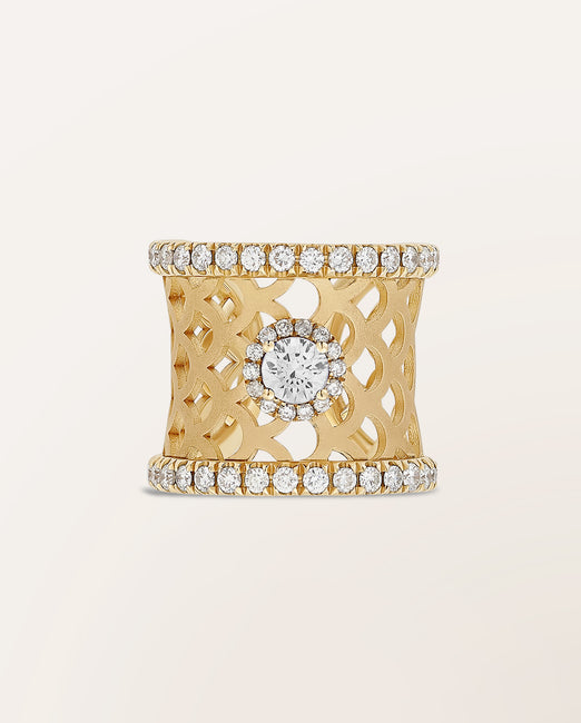 Bague Ecailles grand modèle - Barth Monte-Carlo