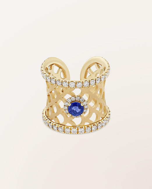 Bague Ecailles grand modèle - Barth Monte-Carlo