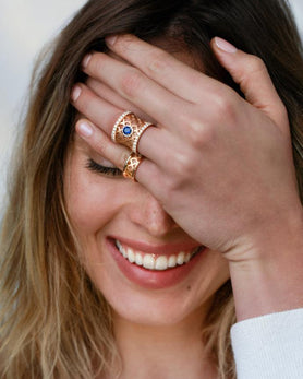 Bague Ecailles grand modèle