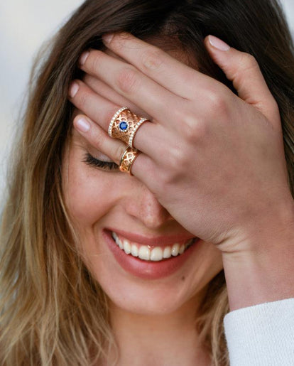 Bague Ecailles grand modèle - Barth Monte-Carlo