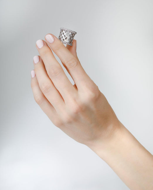 Bague Ecailles grand modèle - Barth Monte-Carlo