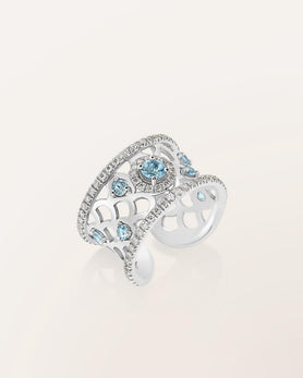 Bague Ecailles moyen modèle