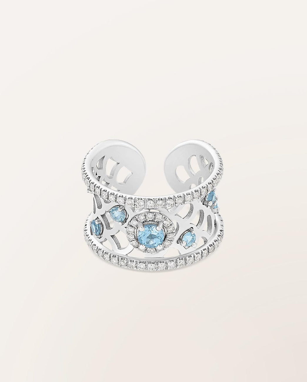 Bague Ecailles moyen modèle - Barth Monte-Carlo