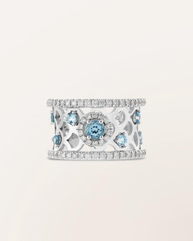 Bague Ecailles moyen modèle