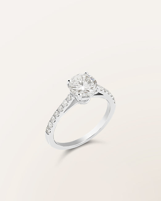 Bague The One 1,30 ct pavée - Barth Monte-Carlo