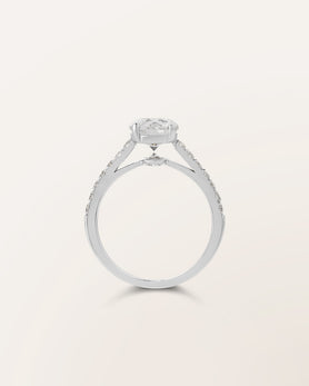 Bague The One 1,20 ct monture pavée