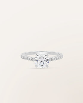 Bague The One 1,20 ct monture pavée