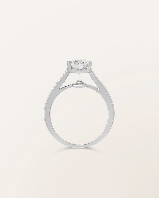 Bague The One 2 cts Poire - Barth Monte-Carlo