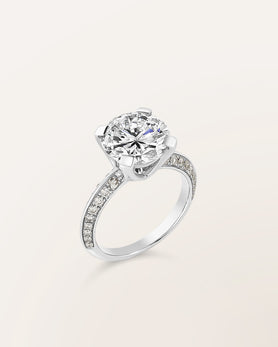 Bague Eternity Haute Joaillerie 4 carats