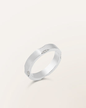 Alliance Oeil de Diamants homme